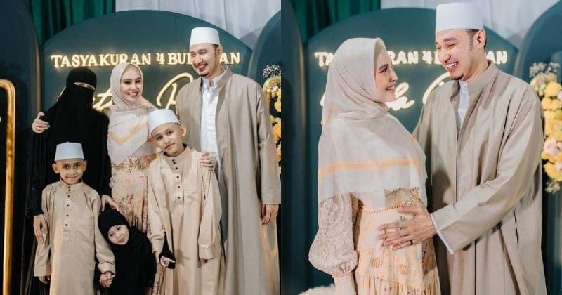 Momen Tasyakuran Bulanan Kehamilan Kartika Putri Popmama