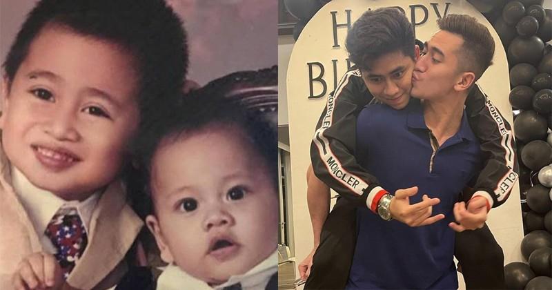 Foto Akrab Verrell Bramasta Dan Athalla Naufal Dari Kecil Popmama