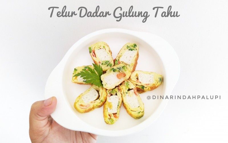 Resep Mpasi Telur Dadar Gulung Tahu 12m Popmama Com Community