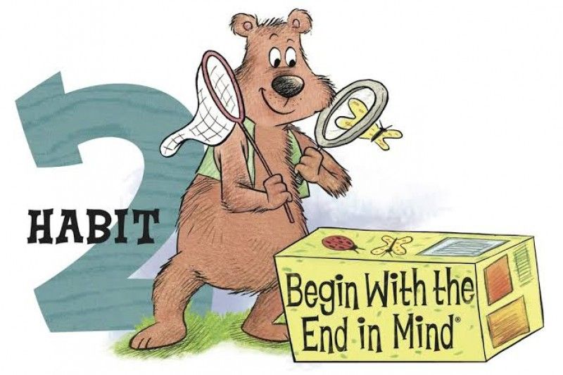 SEVEN HABITS #HABIT TWO "BEGIN WITH THE END IN MIND"