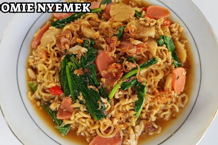 3 Resep Mie Nyemek Yang Nikmat Dan Gurih