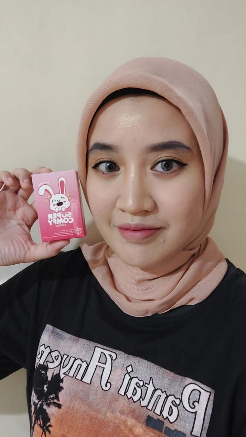 Softlens Nyaman Dipakai 8 Jam Pink Rabbit