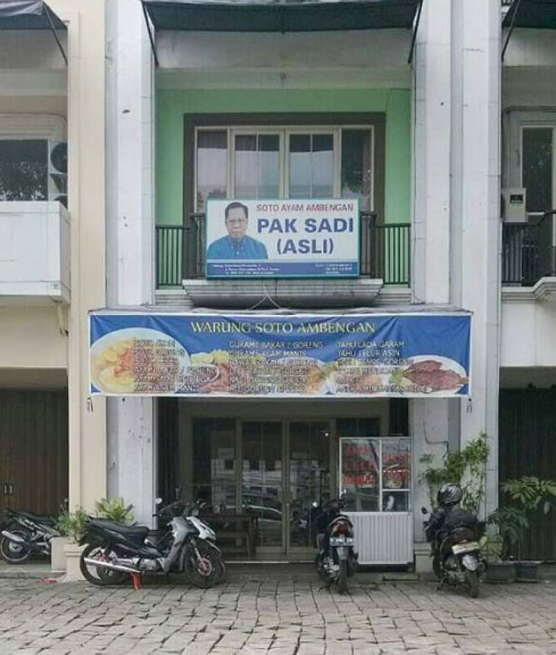 Soto Ayam Ambengan Pak Sadi Asli Rekomendasi Rumah Makan Hits Di