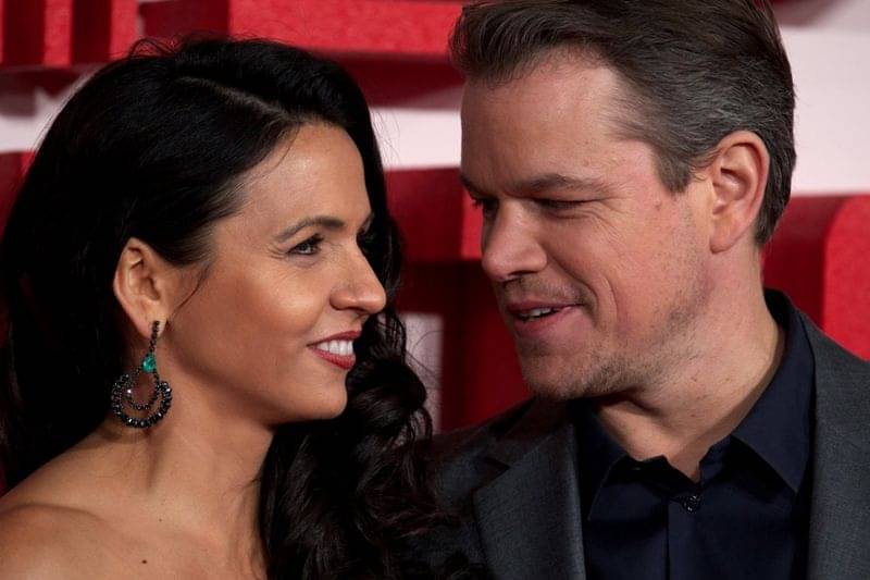 1. Matt Damon Luciana Barroso