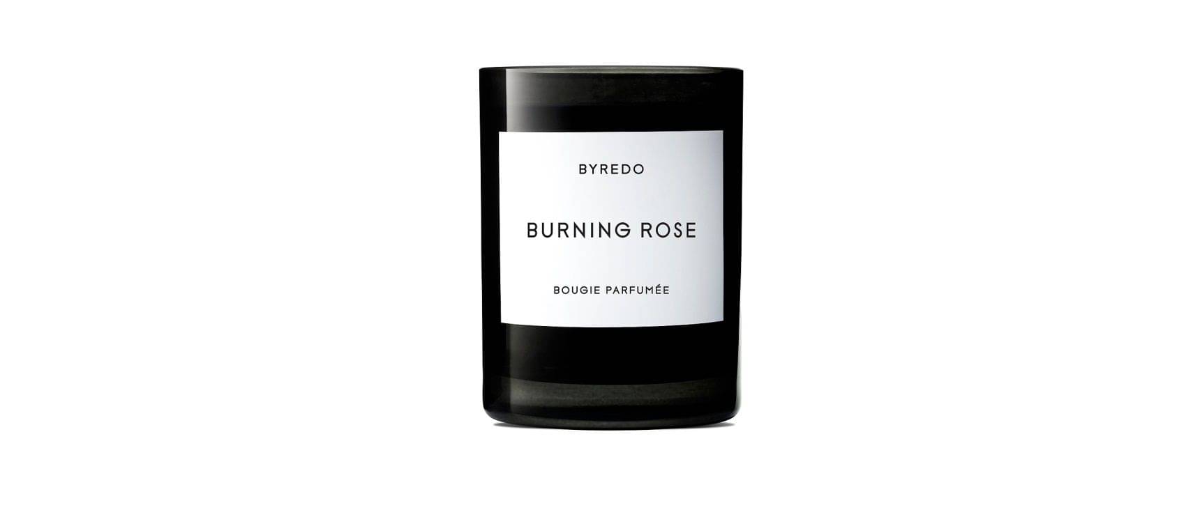 7. Byredo Burning Rose Candle