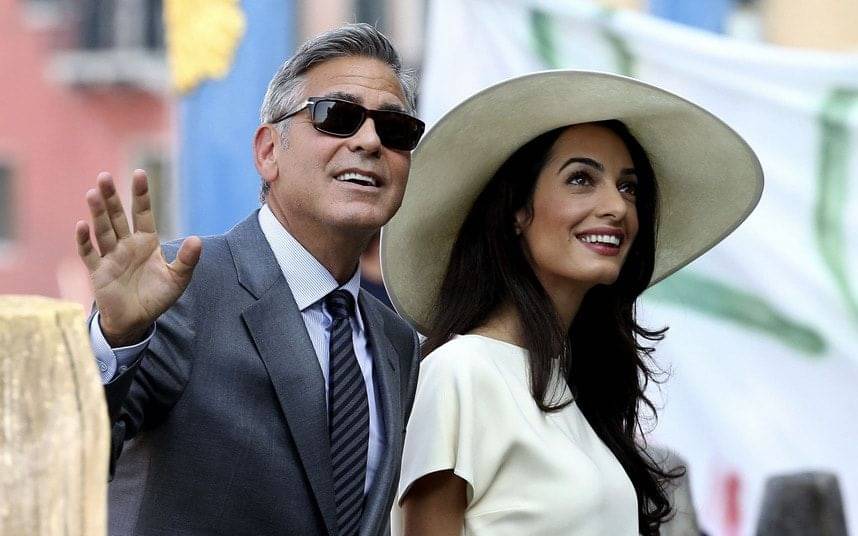 5. George Clooney Amal Alamuddin