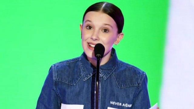 1. Pidato Millie Bobby Brown mengenai March For Our Lives