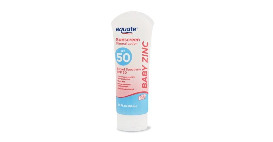 5. Equte Baby Zinc Sunscreen Mineral Lotion