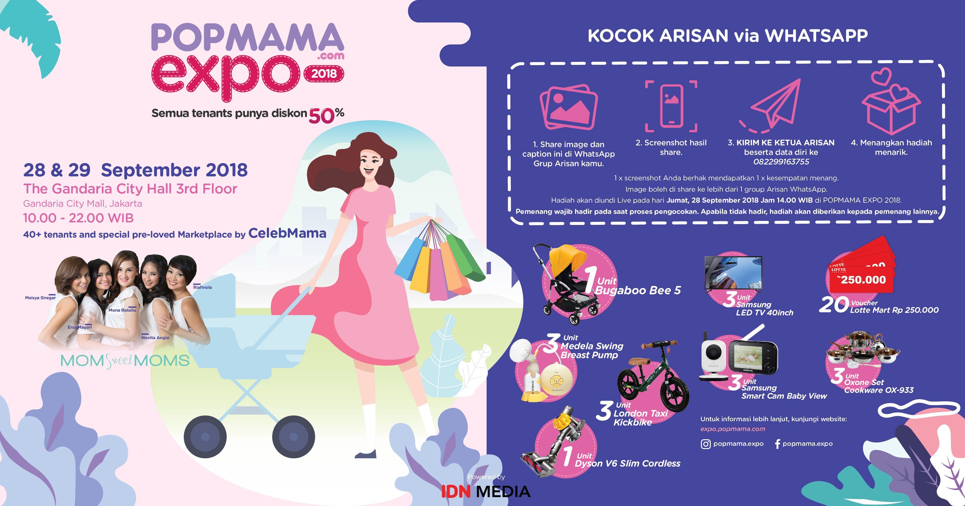 Download Poster Kocok Arisan Popex 2018
