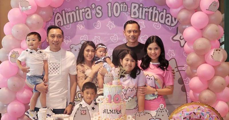 Genap 10 Tahun, Ucapan Ani Yudhoyono pada Cucu Pertamanya Bikin Haru!