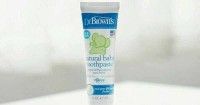 3. Dr. Brown's Natural Baby Toothpaste 