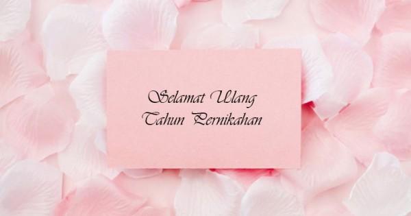 Yuk Simak 10+ Contoh Ide Ucapan Ulang Tahun Perkahwinan Kepada Isteri 