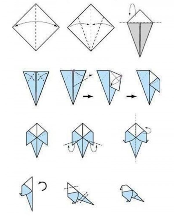 Cara Melipat Kertas Origami Untuk Anak Tk – Hal