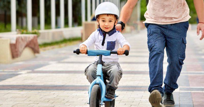 cara mengajari anak bersepeda