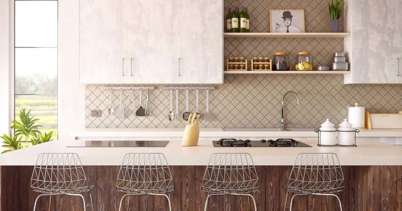 5 Desain Kitchen Set supaya  Dapur Terlihat  Luas  Popmama com