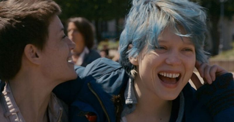 6. Film dari Perancis judul Blue is the Warmest Color