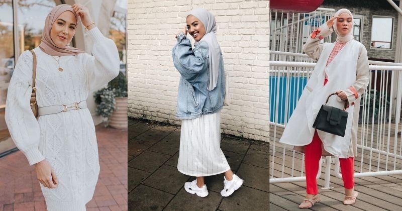 Apa warna jilbab baju cocok putih Baju Warna