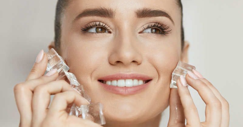 Benefits of Ice Cubes for Facial Skin Care