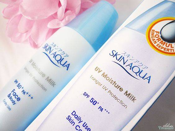 2. Skin Aqua UV Moisture Milk