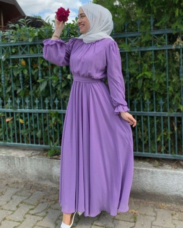 Baju lilac jilbab warna apa