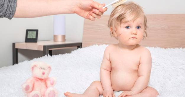 2. Manfaat minyak zaitun rambut si Kecil