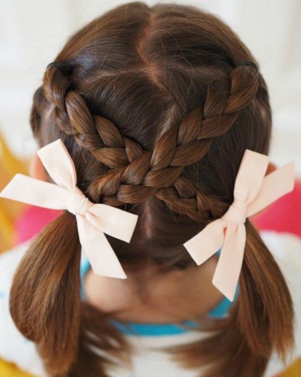 Fesyen Ikat Rambut Budak Perempuan / Gaya rambut messy bun pada rambut