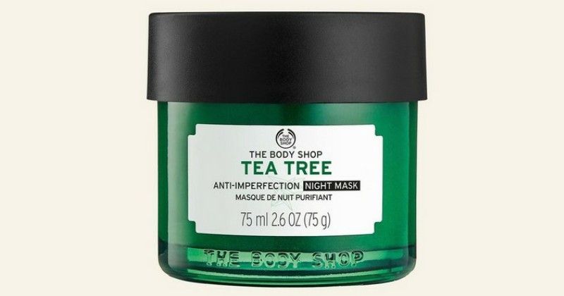 4. The body shop tea tree anti-imperfection night mask