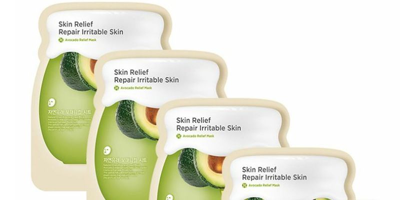 3. Frudia Avocado Relief Mask cocok kulit sensitif