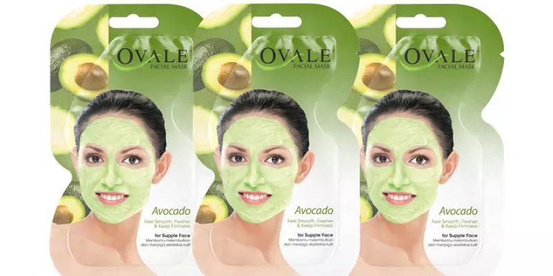 4. Ovale Facial Mask Avocado mengandung vitamin C E