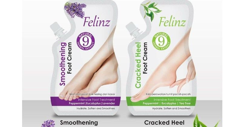 2. Felinz smoothing foot cream