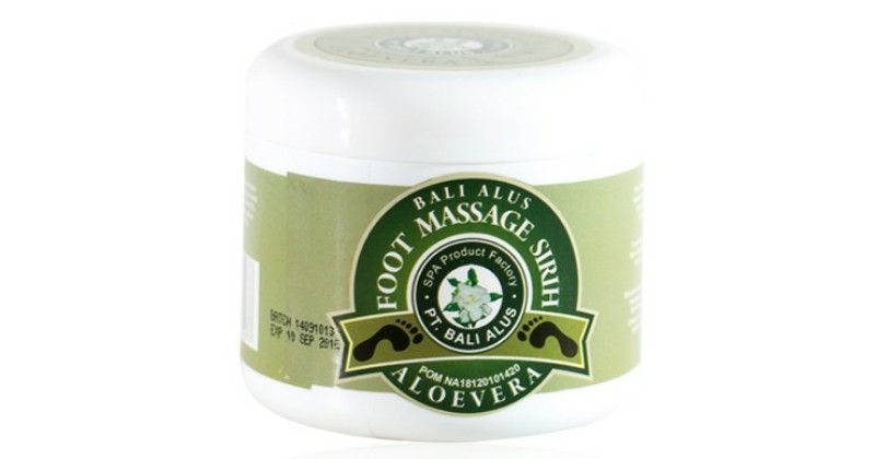 1. Bali alus foot massage sirih aloevera