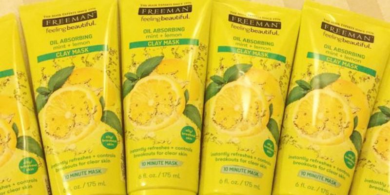 2. Freeman Oil Absorbing Mint ＋ Lemon membuat wajah bersih