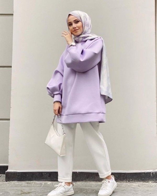 Wanita hijab casual outfit 21+ Fashion