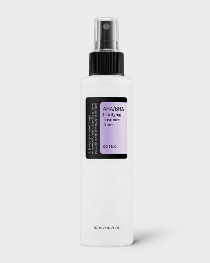 2. COSRX AHA/BHA clarifying treatment toner