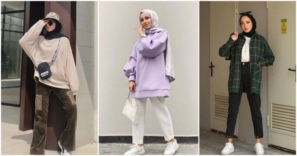 10 Fashion Hijab Casual untuk Remaja ...