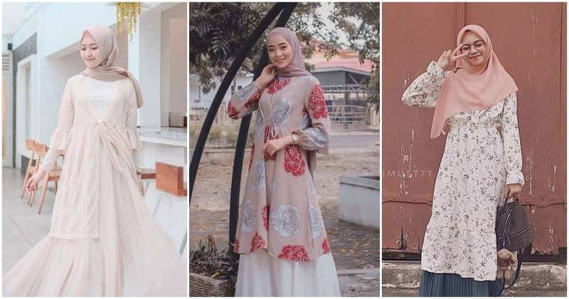 7 Inspirasi Model Baju Gamis Modern Untuk Remaja | Popmama.com