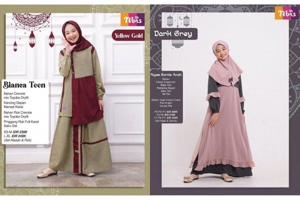 10 Inspirasi Model Baju Lebaran Untuk Remaja Popmama Com