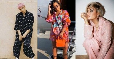 7 Potret Fashionable Demi Lovato yang Mengungkap Dirinya Non-Biner