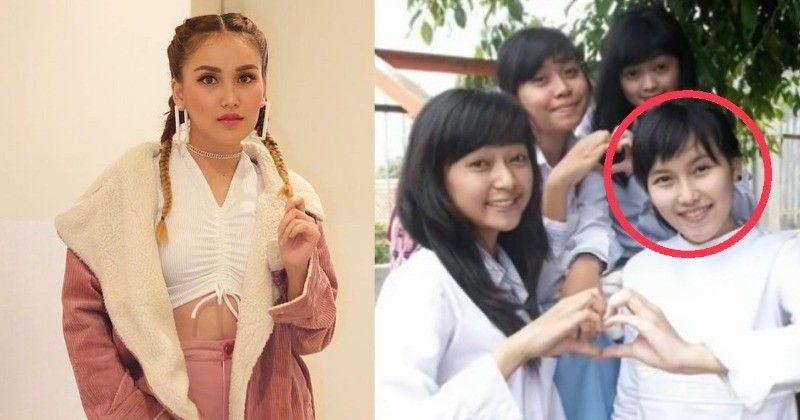 6 Potret Foto Jadul Ayu Ting Ting Saat Sma