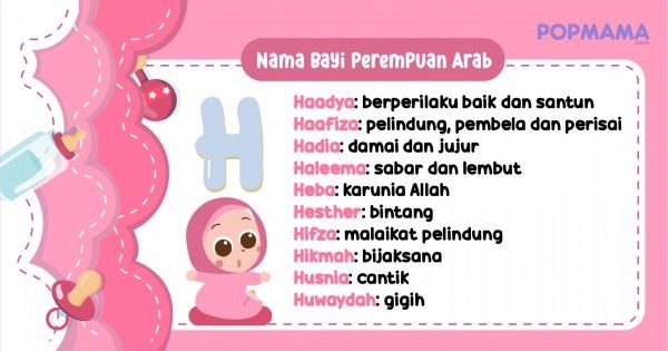 Rekomendasi Nama Bayi Perempuan Arab Berinisial A Z Popmama Com