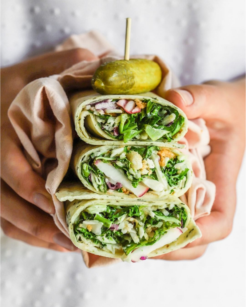 5. Salad wrap