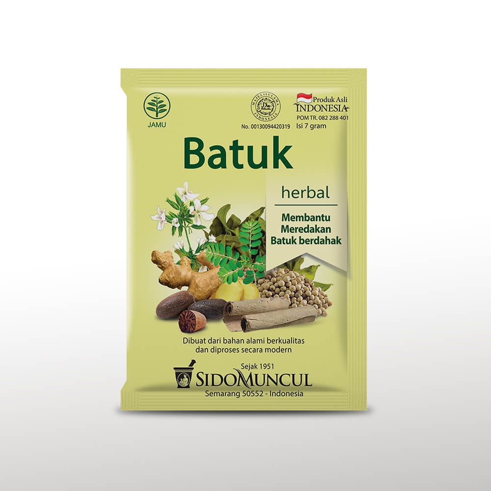 1. Sidomuncul jamu batuk herbal