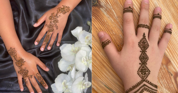 Motif Henna Tangan Simple Dan Mudah Untuk Anak Anak Popmama Com