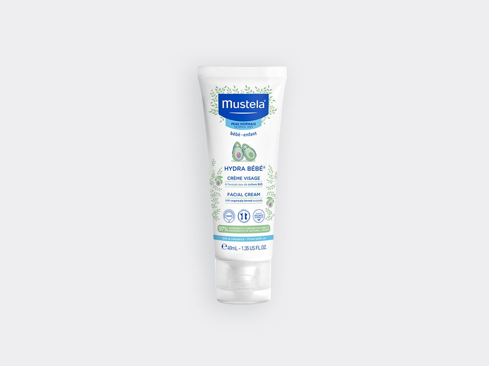 7. Mustela Hydra Bebe Facial Cream