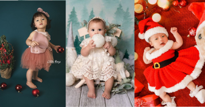 7 Foto Bayi Artis Rayakan Natal Tahun 2021, Lucu Gemas