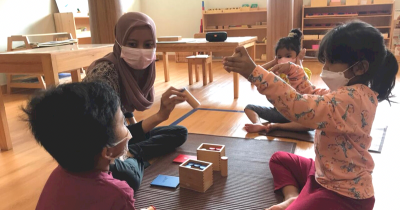 Profil Komunitas Bumi Nusantara Montessori, Optimalkan Tumbuh Kembang
