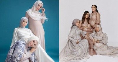 7 Foto Maternity Geng Artis, Ada Geng Nagita Slavina Nia Ramadhani