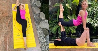 Lentur Banget! Intip Potret Inul Daratista dengan 7 Pose saat Yoga