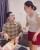 6. Potret kedekatan Gendhis sang Papa