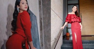 7 Inspirasi Outfit Warna Merah yang Memikat dari Para Artis, Memikat!